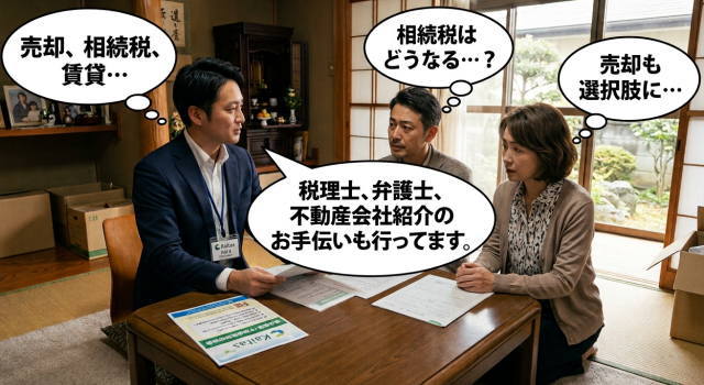 立川市、国立市、国分寺市、東大和市、武蔵村山市、昭島市、福生市、羽村市 の遺品整理後の不動産整理