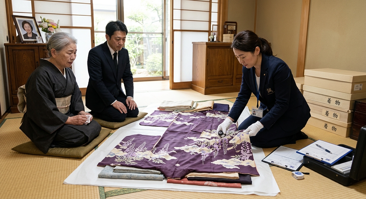 立川市 洋服、着物の出張買取