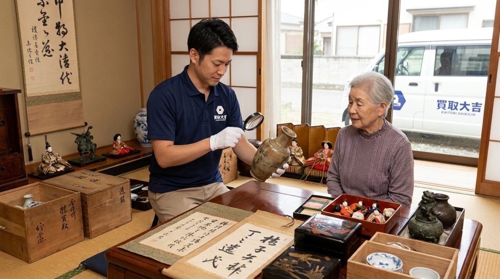 立川市 骨董品の出張買取