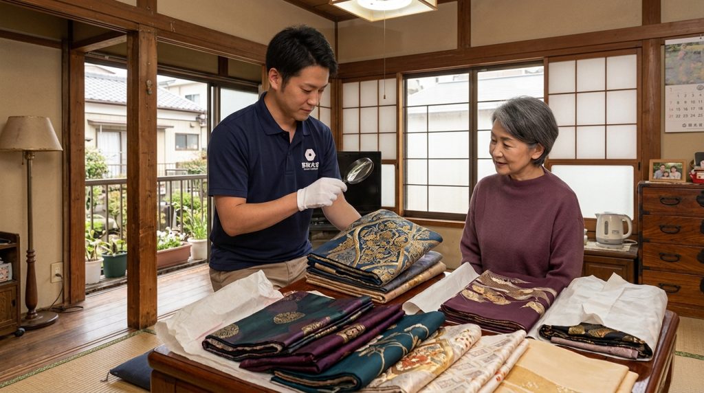 立川市 出張着物買取り