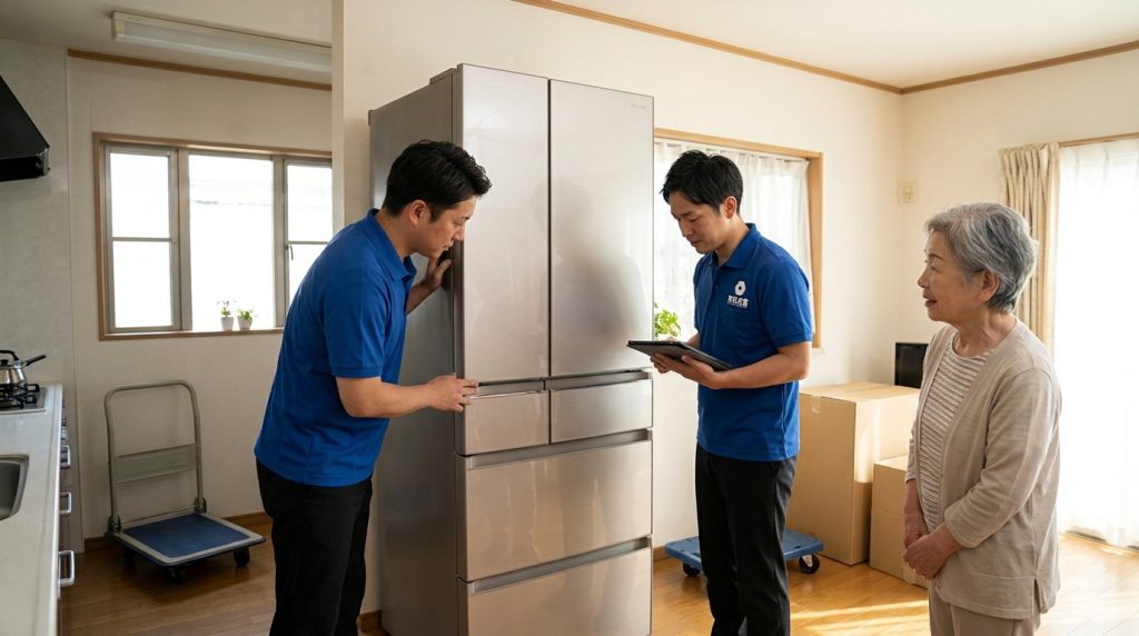 立川市での大型冷蔵庫の買取り